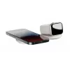 Indoor 2-in-1 Wireless Charger native union Voyage 2-In-1 Wireless Charger Sandstone USB smartphone compatibility light grey