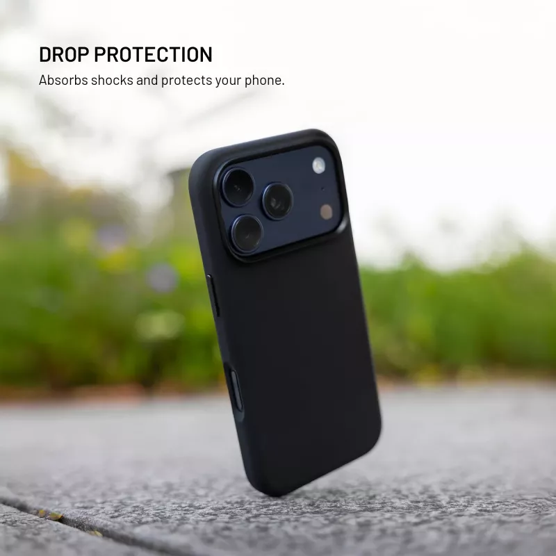 Fixed MagFlow | Back cover | Samsung | Galaxy S26 | Liquid Silicon | Black