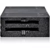 ICY DOCK - MB024SP-B - flexiDOCK Trägerloser 4x 2,5 SAS/SATA SSD/HDD Wechselrahmen für den 5,25 Schacht