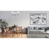 Activejet Classic chandelier pendant ceiling lamp MIRA chrome triple 3xE27 for living room