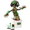 LEGO Marvel Dancing Groot Buildable Animated Toy Action Figure Guardians of the Galaxy Character Kids’ Hand-Operated Interactive Playset Super Hero