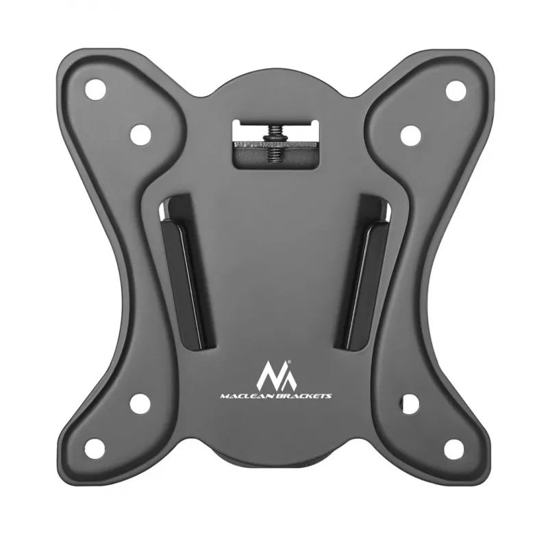 TV wall mount MACLEAN MC-715A for 13–27 inch TVs, VESA up to 100x100 mm, max load 25 kg, black