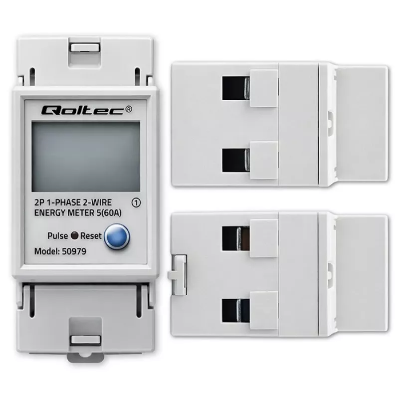 Energy meter QOLTEC Single-phase DIN-rail 230V (MPN 50979)