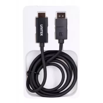UNITEK CABLE DisplayPort 1.2, HDMI, 4K@60HZ, 1,8M, V1608A