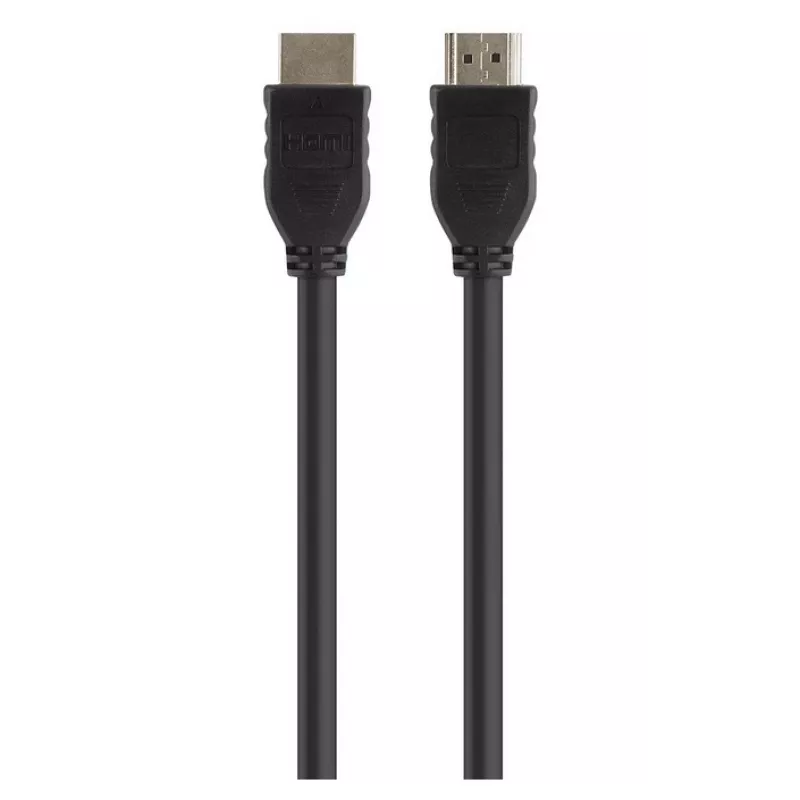Belkin Standard - HDMI-Cable - HDMI (M) to HDMI (M) - 3 m - Double Insulation - Black - 4K Support