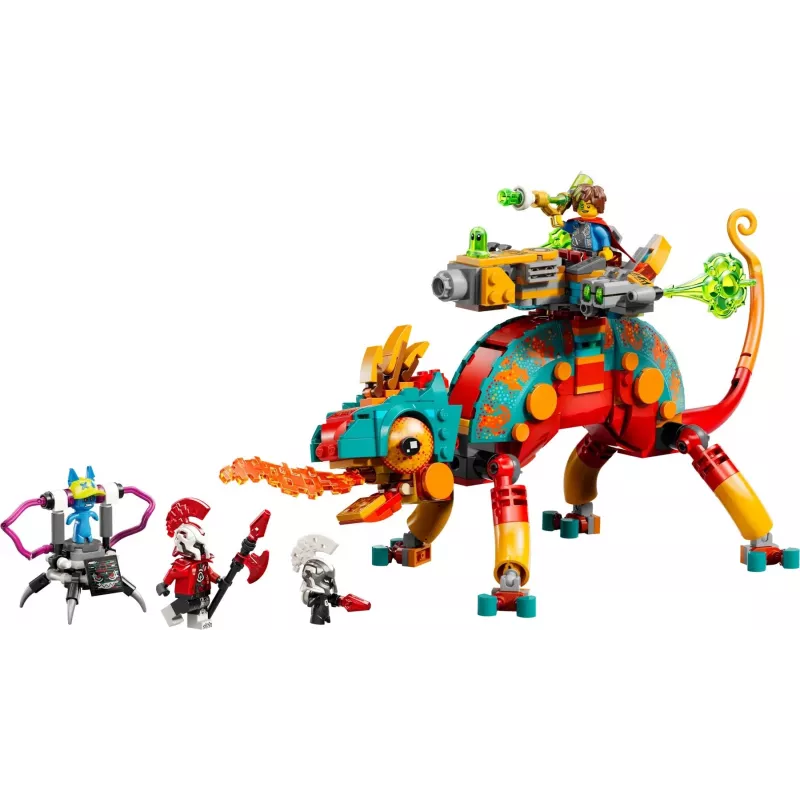 Construction toy LEGO 71492 Dreamzz Mateo's Fire Chameleon playset, brick model for imaginative building