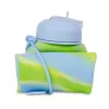 Sports water bottle cool pack Silikon water bottle Z14770 600 ml Girls Blue