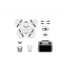 Drone DJI Flip 4 with 48 MP camera, 4K (3840x2160), 3110 mAh battery, 16 m/s, 14,000 m range, 4 rotors, 0.249 kg, Black/White