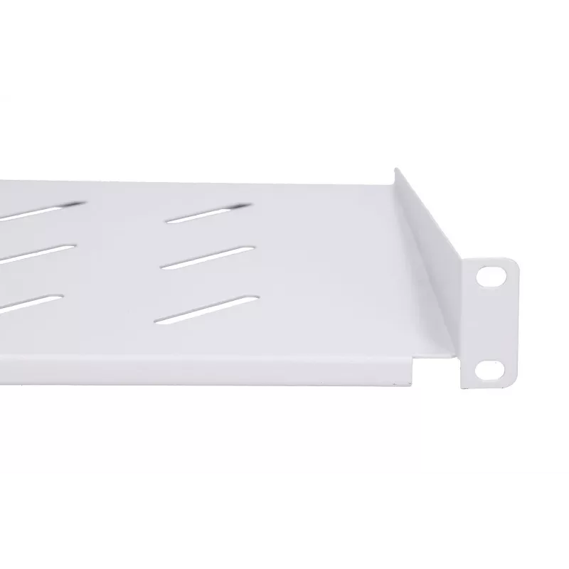 Extralink EX.8666 1U 19 inch Rack Shelf 250mm Deep Grey Steel