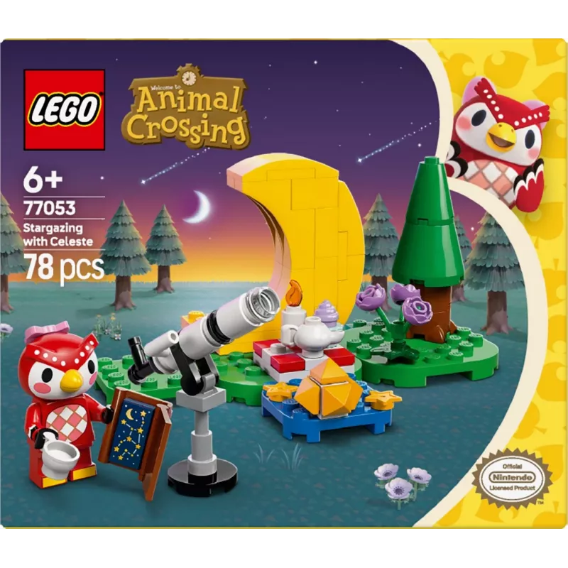 Construction toy LEGO Animal Crossing Stargazing with Eufemia set 77053