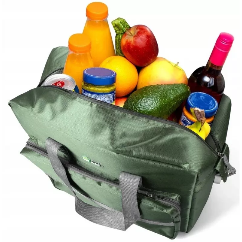 Thermal Bag PROMIS TL30, 30 L Cooler Bag, Polyester, Zipper Closure, Handles