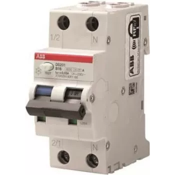 ABB DS201 B25A30 - RCBO Switch Char. B Type A 25 30 mA - Miniature Circuit Breaker (2CSR255180R1255)