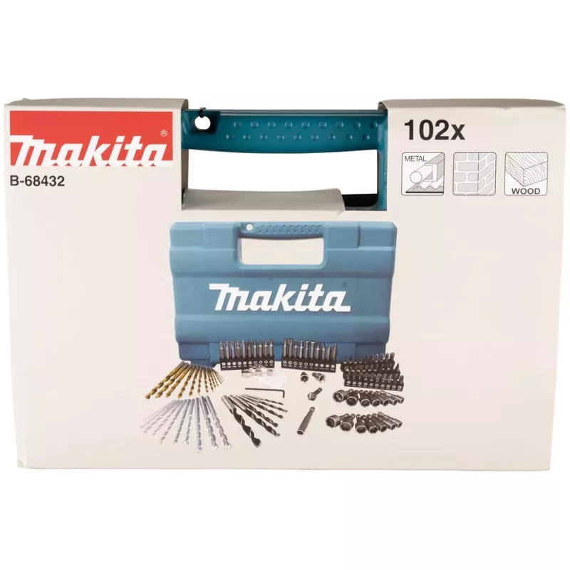 Drill Bit- & Bit-Set B-68432 (102-piece)