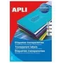 Transparent weatherproof labels agipa 119027 63.5 x 38.1 mm (roll)