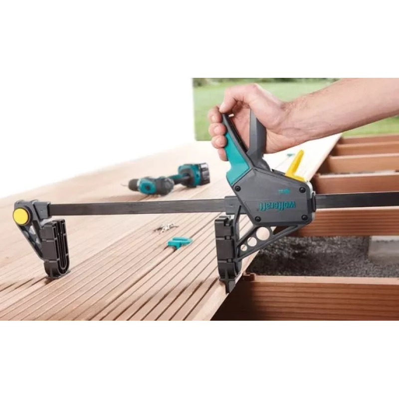 Bar clamp wolfcraft GmbH Deck Building Set