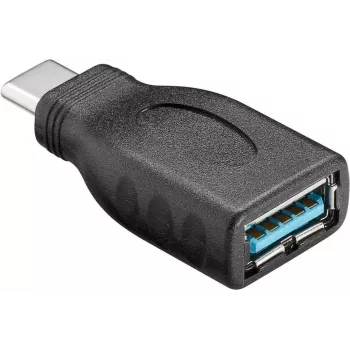 USB 3.0 SuperSpeed adaptor, black - USB-C male > USB 3.0 female (Type A)