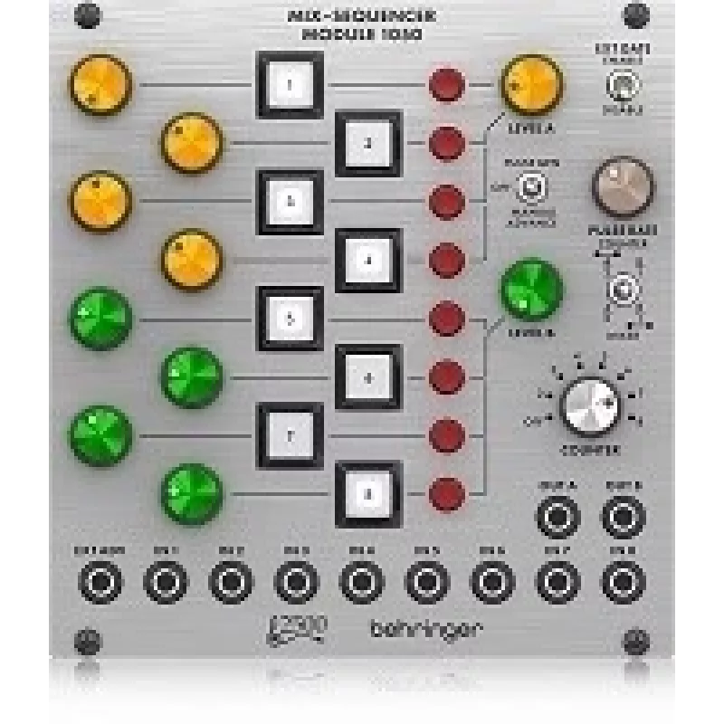 Behringer 1050 MIX-SEQUENCER MODULE 2500 Series Modular Synthesizer Module