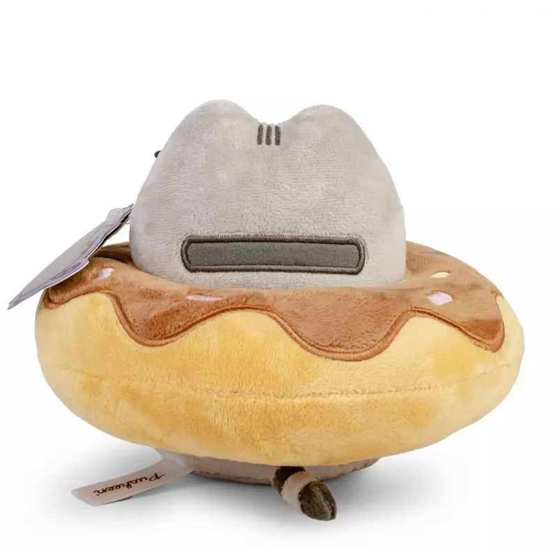 Pusheen in a Chocolate Donut Mascot