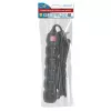Power extension ESPERANZA ELK215K – 3 m cable, 5 Type E AC outlets, indoor, black