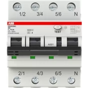 ABB RCBO Switch DS203NCA-C32/03P+N DS203NC C32 A30 - Miniature Circuit Breaker - 55°C-55°C (2CSR256140R1324)