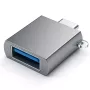 Satechi USB-C adapter to USB 3.0 Space Gray noble design & high quality - compact design - - - (179979)