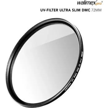 UV filter walimex pro Slim Super DMC 72mm — slim UV protection filter 72 mm
