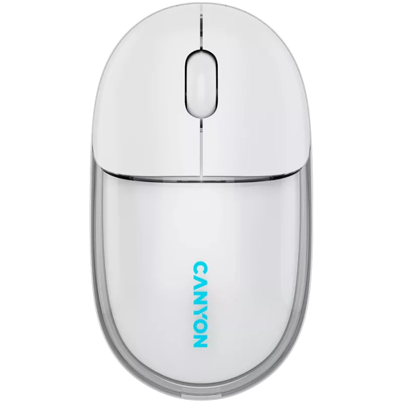 CANYON mouse OnClick 24 BT/ Wireless Transparent/White