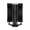 Air cooler DeepCool AK400 ZERO DARK PLUS — 120 mm FDB fan, 4 heat pipes 6 mm, for LGA 1700/AM4/AM5, height 155 mm, black
