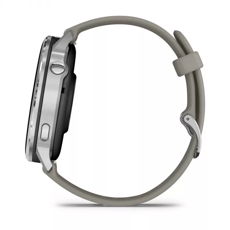 Smartwatch Garmin Venu 4 1.4 inch AMOLED GPS Wi-Fi 45mm Silver