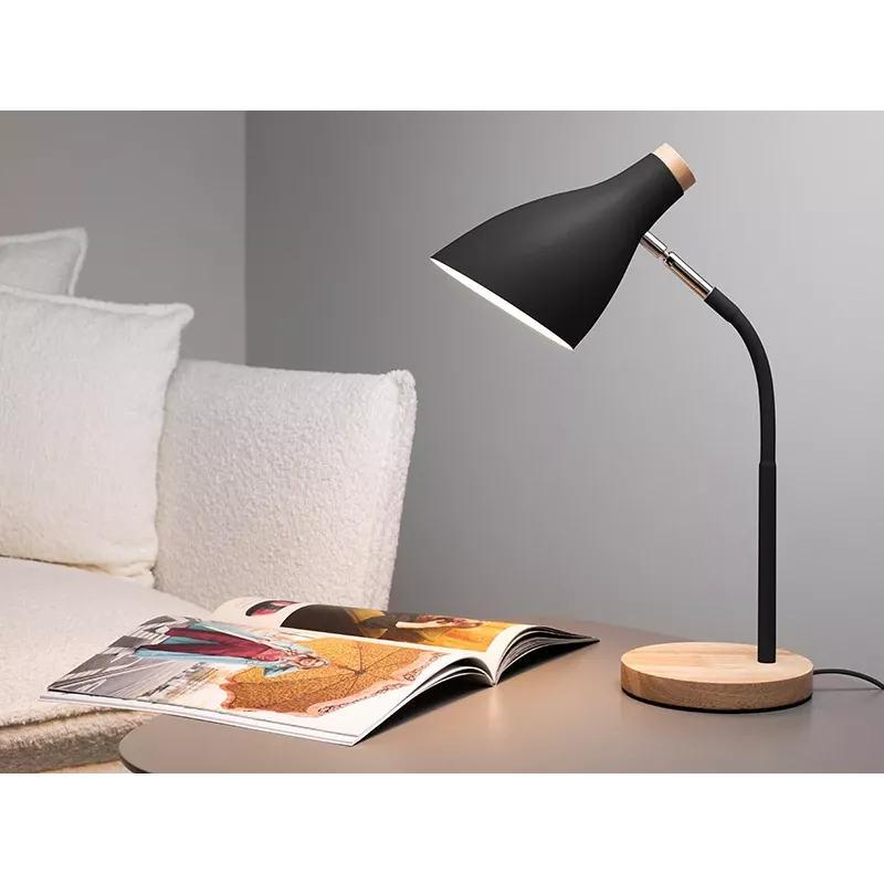 Table lamp TRACER TRAOSW47237 Scandi Black LED adjustable brightness, adjustable arm