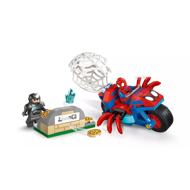 LEGO MARVEL 11206 Spidey on his Motorcycle vs. Rhino