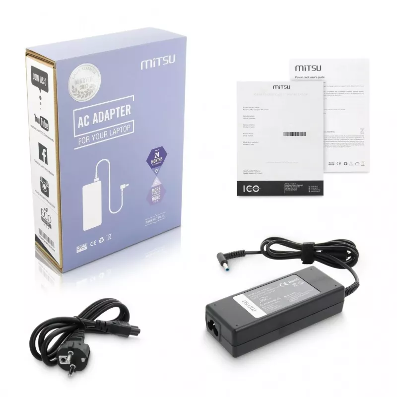 Power adapter MITSU HP 19.5V 4.62A model 5ZM033 for laptops