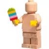 LEGO Wooden Minifigure, decoration Wood