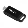 PNY Elite, 64 GB, USB Type-C, 3.2 Gen 1 (3.1 Gen 1), 120 MB/s, Dia, Black