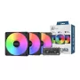 Montech GF120 V2 ARGB Computer case Fan module 12 cm Black 3 pc(s)