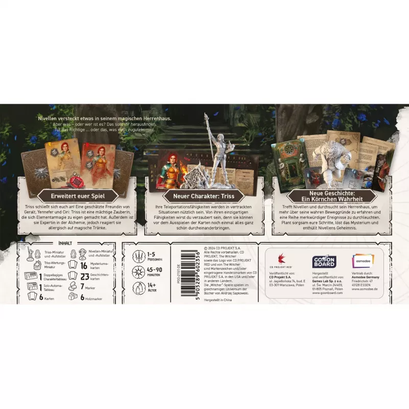 The Witcher: Path of Destiny - Triss & Ein Grain of Truth, Board Game Expansion