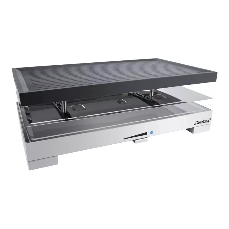 Steba RC 68 - Raclettegrill - 1.2 kW - Black/Stainless