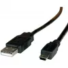 ROLINE USB 2.0 Cable, Type A - 5-Pin Mini 1,8m (11.02.8719)