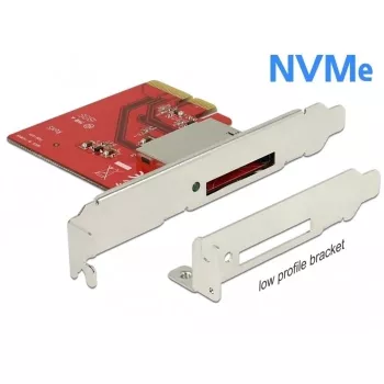 DeLOCK PCI Express > 1x external CFexpress slot - Card Reader (CF) - PCI Express x4 3.0 (91748)