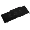 Battery Green Cell DE102V3 for DELL Latitude E5250 E5450 E5550, 7.6V 6200mAh LiPo, black