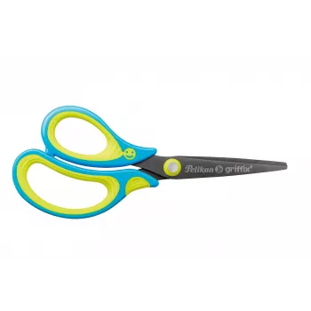 Scissors Pelikan 810296 Straight cut Blue Lime