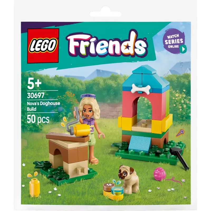 Bricks Friends 30697 Novas Doghouse Build