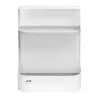 MACLEAN ER-442 Ergo Office Under-Desk Storage Box Organizer with Accessories Shelf, White, Max 5kg
