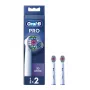 Toothbrush heads Oral-B 3D WHITE EB18-2 – replacement heads, pack of 2