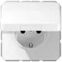 Outlet box JUNG CD 1520 BFKL WW — flush-mount connection box for Type F sockets, white