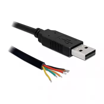 USB Cable DeLOCK USB2.0/TTL 6 1.8m Black