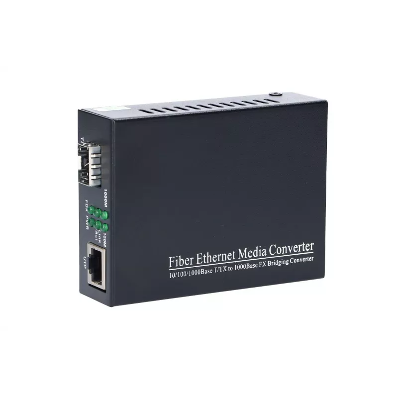 Media converter MikroTik Sedir 1x SFP 1x RJ45 1000Mb/s, max 1000 Mb/s, metal housing, 100–240V AC