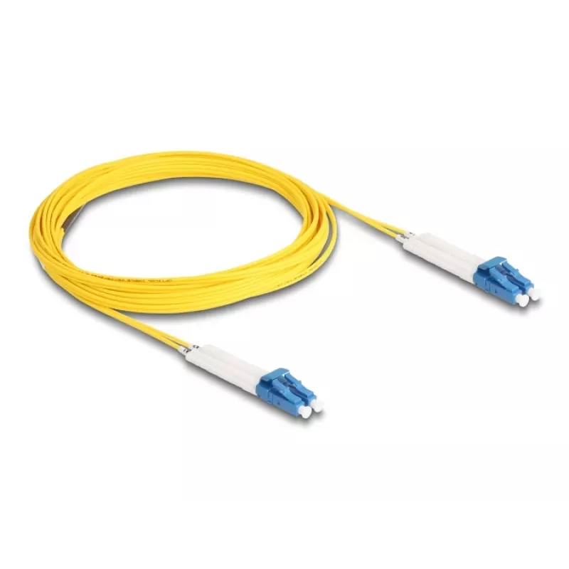 Optical Fiber Cable DeLOCK 88073 LC Duplex to LC Duplex OS2 5m