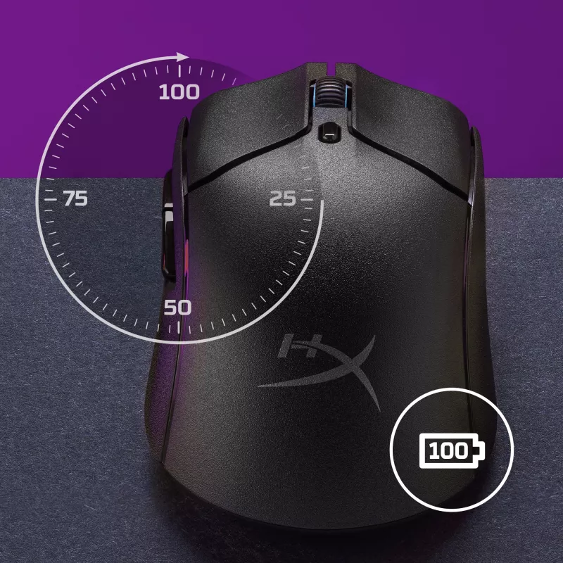 HyperX Pulsefire Haste 2 - Wireless Gaming Mouse (Black)
