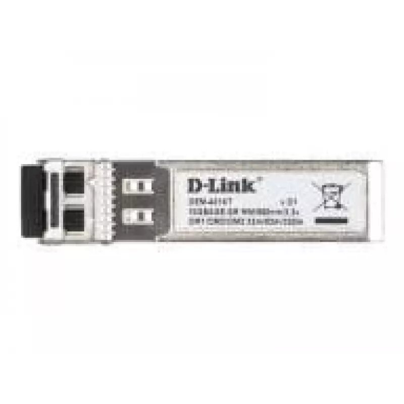 D-Link 10GBase-SR SFP+ Transceiver, 80/300m, Fiber optic, 10000 Mbit/s, SFP+, LC, 50/125,62.5/125 µm, SR
